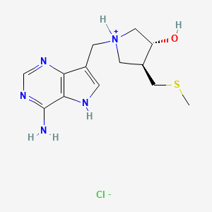 molecular formula C13H20ClN5OS B609362 Mtdia hcl CAS No. 1399840-35-7