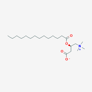 molecular formula C21H41NO4 B609379 Tetradecanoylcarnitine CAS No. 25597-07-3