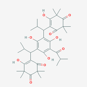 molecular formula C38H52O10 B609383 Myrtucommulone A  CAS No. 54247-21-1