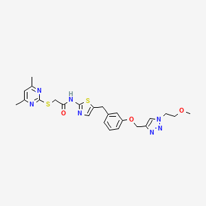 molecular formula C24H27N7O3S2 B609387 MZ-242 CAS No. 1862238-01-4