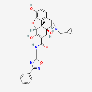 molecular formula C32H34N4O6 B609404 Naldemedine CAS No. 916072-89-4