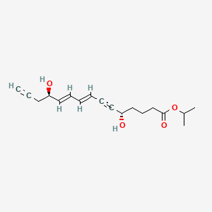 molecular formula C18H24O4 B609426 Navamepent CAS No. 1251537-11-7