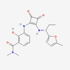 molecular formula C21H23N3O5 B609427 Navarixin CAS No. 473727-83-2