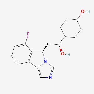 molecular formula C18H21FN2O2 B609430 Navoximod CAS No. 1402837-78-8