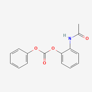 (2-acetamidophenyl) phenyl carbonate