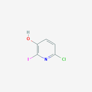 molecular formula C5H3ClINO B060944 6-Chloro-2-iodopyridin-3-ol CAS No. 188057-26-3