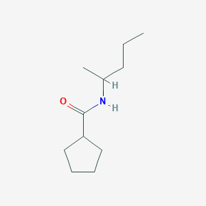 N-pentan-2-ylcyclopentanecarboxamide