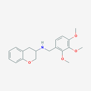 3,4-dihydro-2H-chromen-3-yl(2,3,4-trimethoxybenzyl)amine