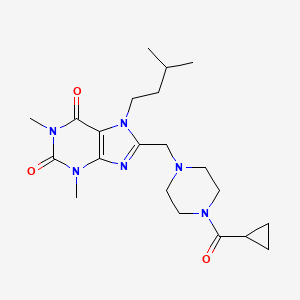 molecular formula C21H32N6O3 B609501 Nct-501 CAS No. 1802088-50-1