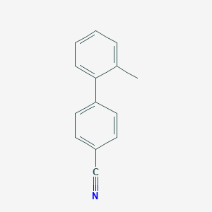 molecular formula C14H11N B060954 4-(2-甲苯基)苯甲腈 CAS No. 189828-30-6