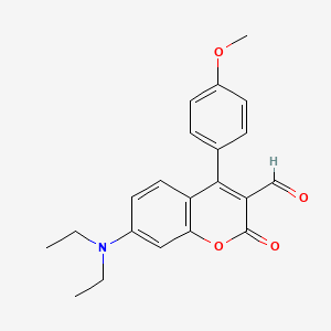 molecular formula C21H21NO4 B609543 NeuroSensor 521 CAS No. 1428730-05-5