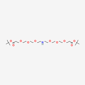 molecular formula C26H51NO10 B609561 NH-(PEG3-t-butyl ester)2 CAS No. 1814901-03-5
