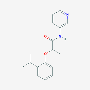 2-(2-isopropylphenoxy)-N-3-pyridinylpropanamide