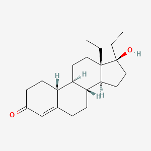 molecular formula C21H33O2 B609620 Norbolethone CAS No. 1235-15-0