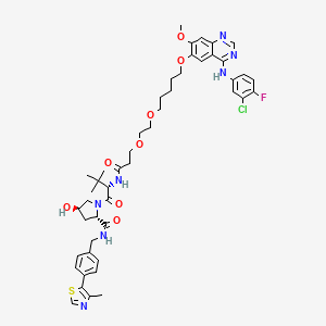 B609674 Gefitinib-based PROTAC 3 CAS No. 2230821-27-7