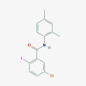 5-bromo-N-(2,4-dimethylphenyl)-2-iodobenzamide