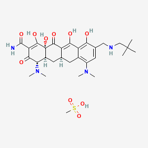 molecular formula C30H44N4O10S B609741 奥马环素（甲磺酸盐） CAS No. 1196800-40-4