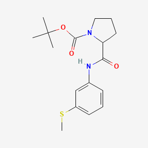 tert-butyl 2-({[3-(methylthio)phenyl]amino}carbonyl)-1-pyrrolidinecarboxylate