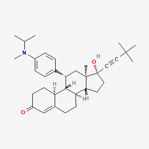 molecular formula C34H47NO2 B609768 ORIC-101 CAS No. 2222344-98-9