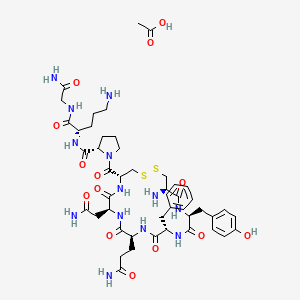 molecular formula C47H67N13O14S2 B609772 Orpressin CAS No. 914453-98-8