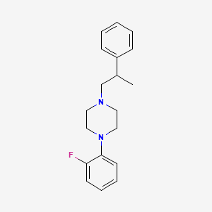 1-(2-fluorophenyl)-4-(2-phenylpropyl)piperazine