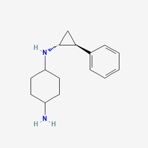 molecular formula C15H22N2 B609776 依达地美他 CAS No. 1431304-21-0