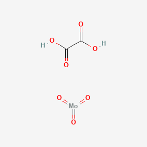 molecular formula C2H2MoO7 B609796 Oxalomolybdic acid CAS No. 53450-33-2