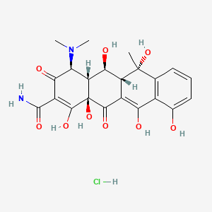 molecular formula C22H25ClN2O9 B609802 盐酸土霉素 CAS No. 2058-46-0