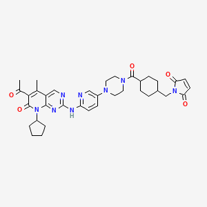 molecular formula C36H42N8O5 B609826 Palbociclib-SMCC 