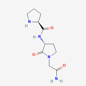 molecular formula C11H18N4O3 B609835 Paopa CAS No. 114200-31-6