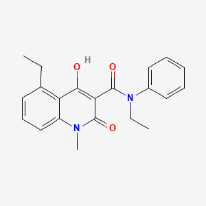 molecular formula C21H22N2O3 B609837 Paquinimod CAS No. 248282-01-1