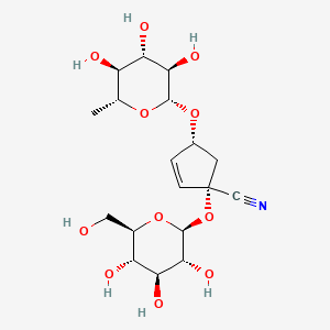 molecular formula C18H27NO11 B609843 西番莲花素 CAS No. 97564-61-9