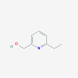 molecular formula C8H11NO B060987 (6-乙基吡啶-2-基)甲醇 CAS No. 163658-33-1