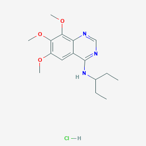 molecular formula C16H24ClN3O3 B609927 PF04471141 hydrochloride CAS No. 1655498-17-1