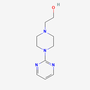 molecular formula C10H16N4O B6099585 2-(4-(Pyrimidin-2-yl)piperazin-1-yl)ethan-1-ol 