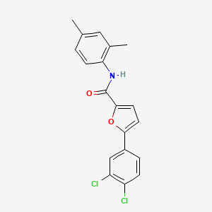 molecular formula C19H15Cl2NO2 B6099592 5-(3,4-dichlorophenyl)-N-(2,4-dimethylphenyl)furan-2-carboxamide 