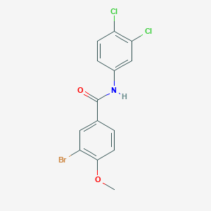 3-bromo-N-(3,4-dichlorophenyl)-4-methoxybenzamide