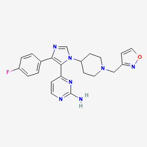 molecular formula C22H22FN7O B610045 PF-5006739 CAS No. 1293395-67-1