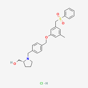 molecular formula C27H32ClNO4S B610051 PF-543 HCl CAS No. 1706522-79-3