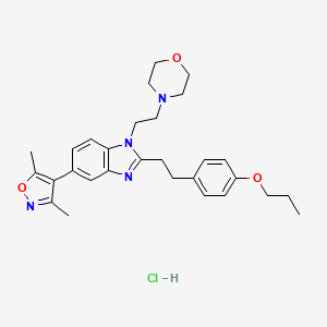 molecular formula C29H37ClN4O3 B610062 PF-CBP1 HCl CAS No. 2070014-93-4