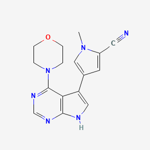 molecular formula C16H16N6O B610063 PFE-360 CAS No. 1527475-61-1