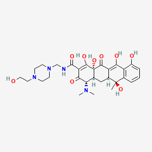 molecular formula C29H38N4O9 B610111 哌柏西林 CAS No. 1110-80-1