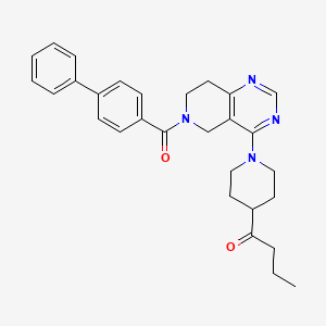 molecular formula C29H32N4O2 B610125 PK-Thpp CAS No. 1332454-07-5