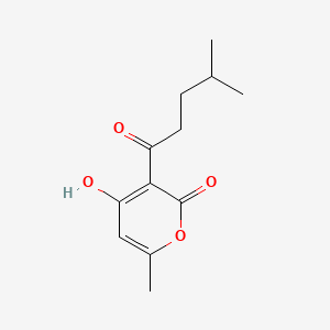 molecular formula C12H16O4 B610156 龙脑香 CAS No. 23800-56-8