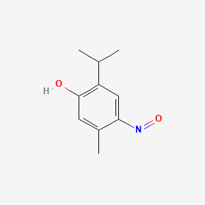 molecular formula C10H13NO2 B610159 2-异丙基-5-甲基-4-亚硝基苯酚 CAS No. 17302-61-3