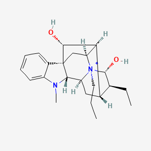 molecular formula C23H33N2O2 B610187 Prajmaline CAS No. 35080-11-6