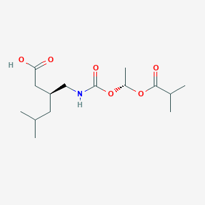 molecular formula C15H27NO6 B610193 普瑞巴林阿伦卡比 CAS No. 1174748-30-1
