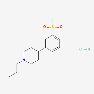 molecular formula C15H24ClNO2S B610199 盐酸普利多品 CAS No. 882737-42-0