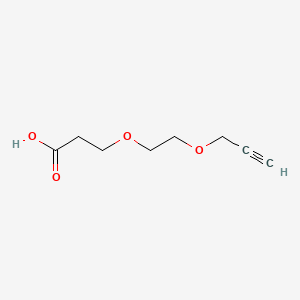 molecular formula C8H12O4 B610226 炔丙基-PEG2-酸 CAS No. 1859379-85-3
