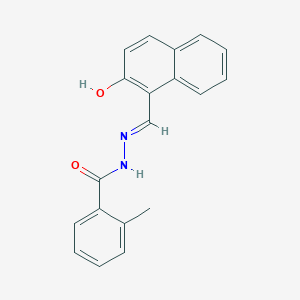 N'-[(E)-(2-hydroxynaphthalen-1-yl)methylidene]-2-methylbenzohydrazide